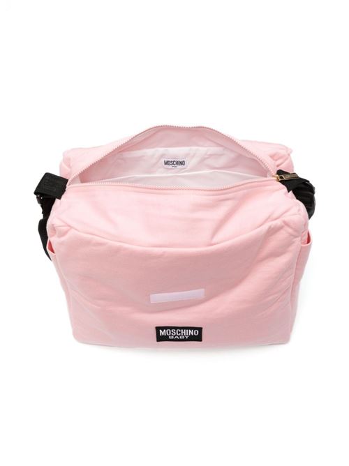 Borsa fasciatoio rosa MOSCHINO BABY | MUX053LCA4050209